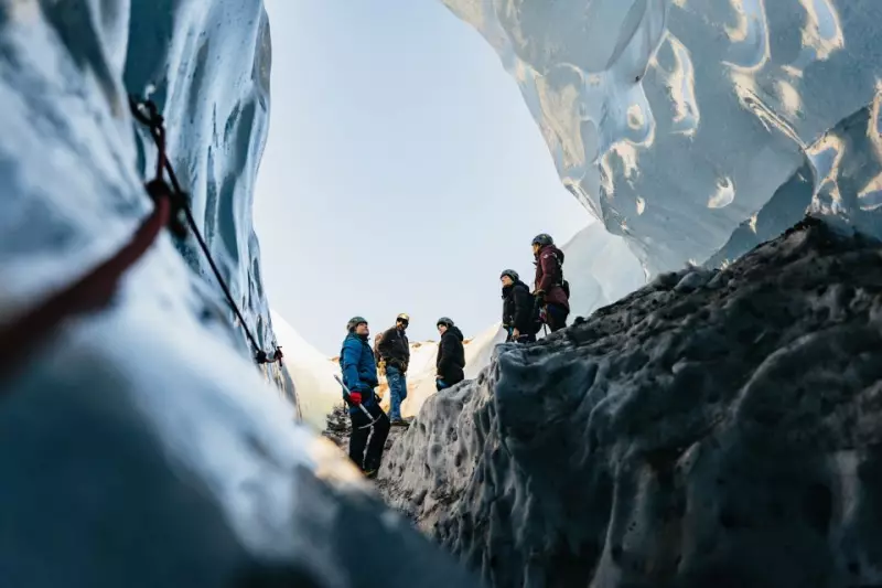 Glacier hiking in Iceland